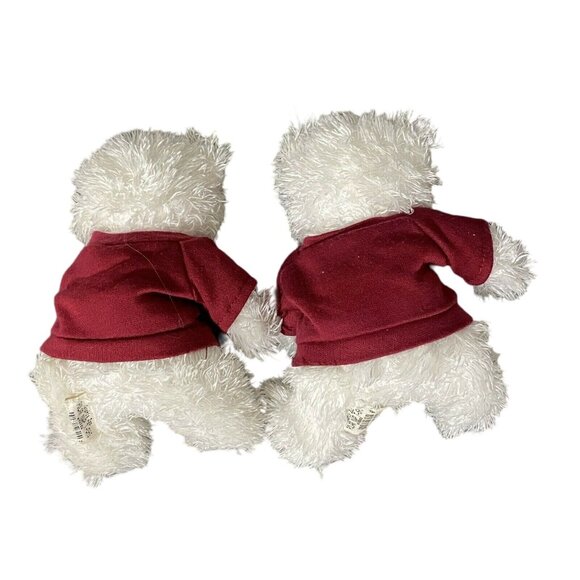 Memphis Zoo Northwest Passage Polar Bear Plush 6" Lot of 2 - Picture 2 of 3